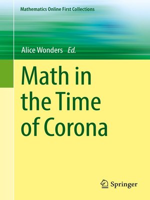 cover image of Math in the Time of Corona